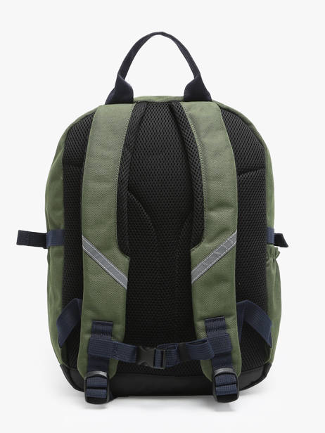 Rugzak 1 Compartiment Caramel et cie Groen fier GA ander zicht 4