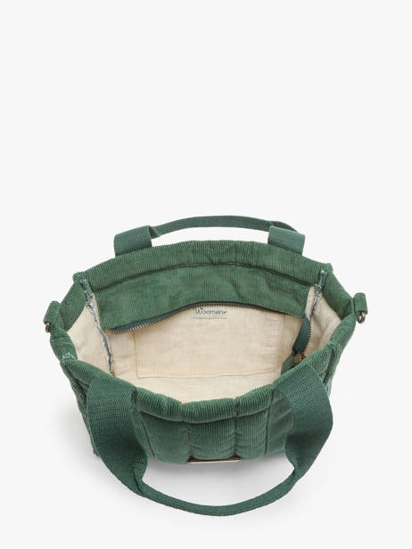 Cross Body Tas Ixora Katoen Woomen Groen ixora WIXO11 ander zicht 3