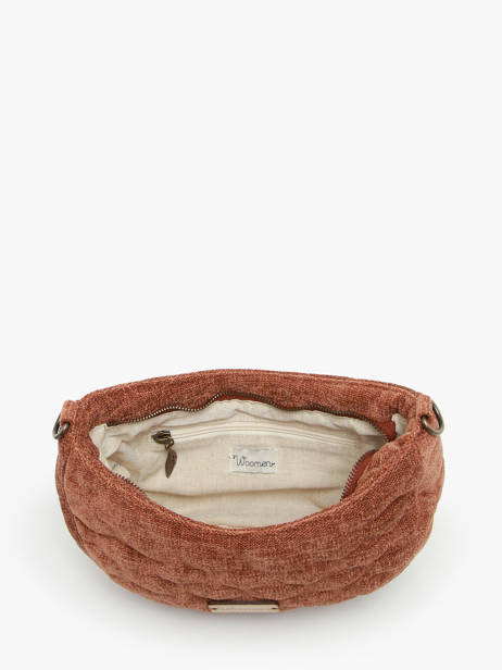 Cross Body Tas Lotier Woomen Oranje lotier WLOT61 ander zicht 3