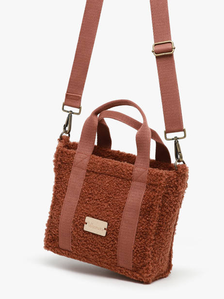 Cross Body Tas Muflier Woomen Bruin muflier WMUF11 ander zicht 2