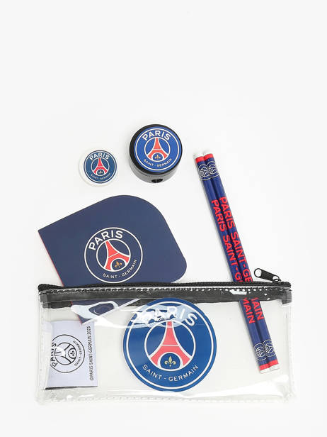 Pennenzak 1 Compartiment Paris st germain Blauw psg 23AP309T ander zicht 2
