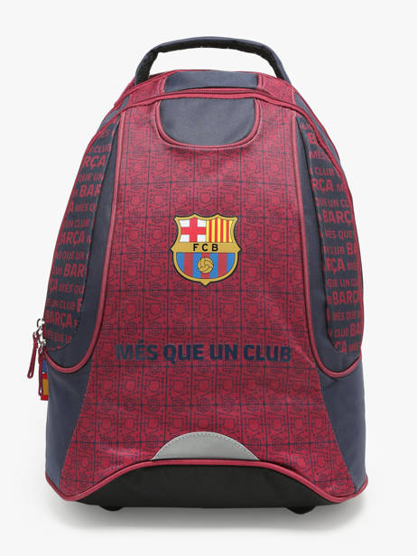 Rugzak Op Wieltjes 2 Compartimenten Fc barcelone Rood barca 223F204R