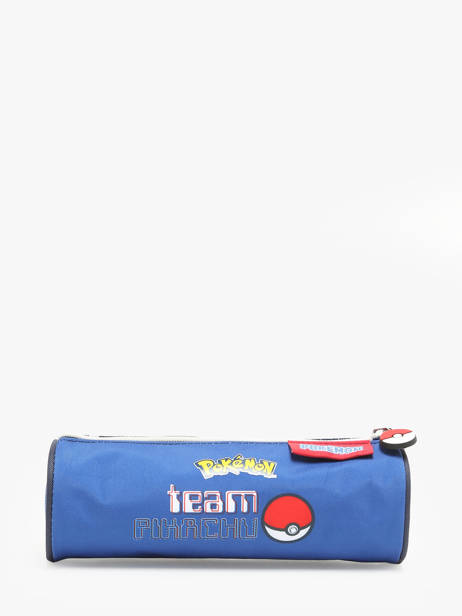 Pennenzak 1 Compartiment Pokemon Blauw energie electrique 23KK207P ander zicht 2