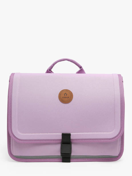 Boekentas 2 Compartimenten Cabaia Violet school S