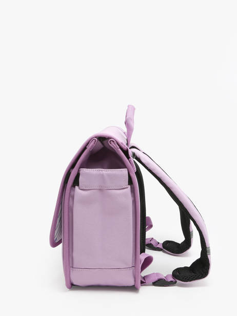 Boekentas 2 Compartimenten Cabaia Violet school S ander zicht 2