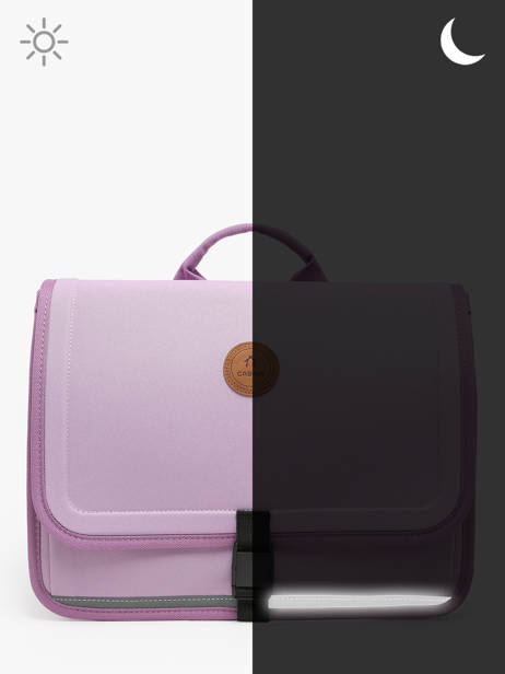 Boekentas 2 Compartimenten Cabaia Violet school S ander zicht 6