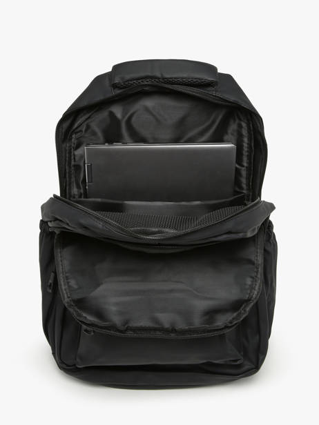 Rugzak 2 Compartimenten Miniprix Zwart backpack 342 ander zicht 2