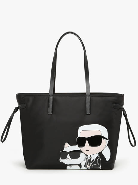 Schoudertas K Ikonic 2.0 Nylon Karl lagerfeld Zwart k ikonic 2.0 245W3059
