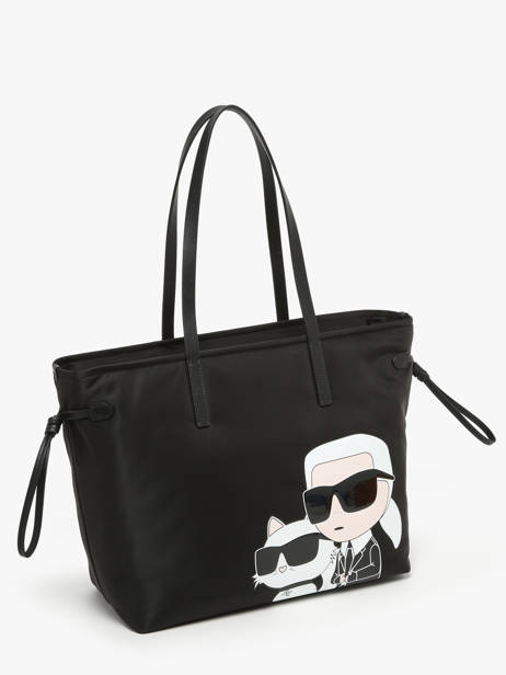 Schoudertas K Ikonic 2.0 Nylon Karl lagerfeld Zwart k ikonic 2.0 245W3059 ander zicht 2