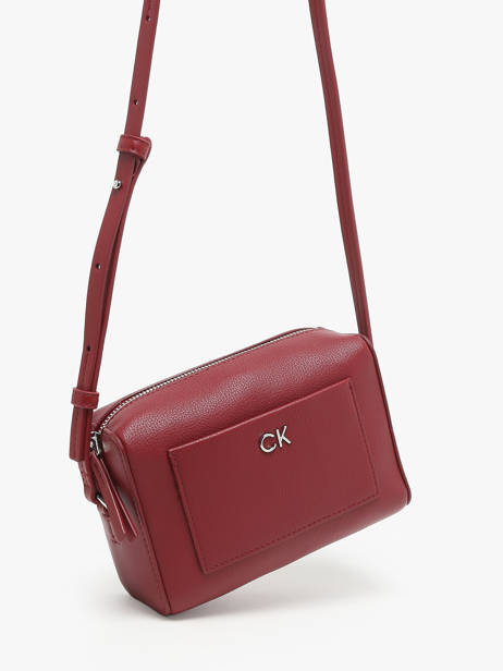 Cross Body Tas Ck Daily Calvin klein jeans Rood ck daily K612274 ander zicht 2