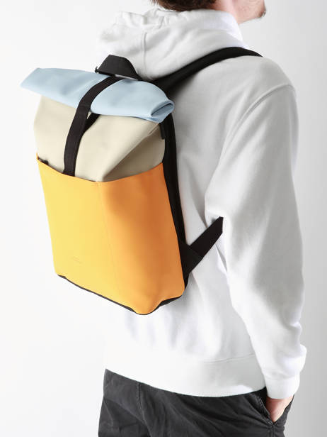 Rugzak Hajo Mini 1 Compartiment Ucon acrobatics Oranje backpack HAJOMINI ander zicht 1