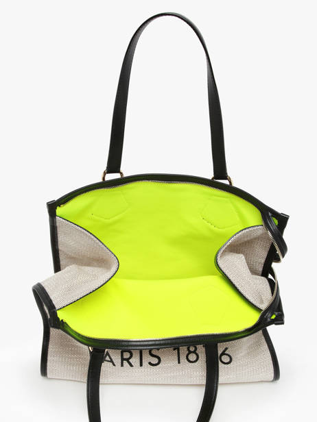 Schoudertas Cabas D'été Met Rits Lancel Zwart cabas d'ete A13310 ander zicht 3