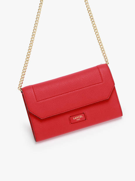 Avondtas Ninon Leder Lancel Rood ninon m9613c ander zicht 2