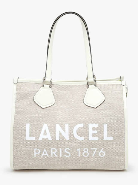 Schoudertas Cabas D'Ã©tÃ© Met Rits Lancel Beige cabas d'ete A13310