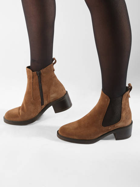 Enkellaarsjes Uit Leder Tamaris Bruin women 43 ander zicht 1