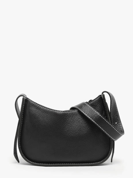 Cross Body Tas Foudre Leder Etrier Zwart foudre EFOD089S ander zicht 4