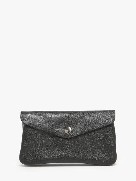 Portemonnee Nine Leder Milano Zwart nine NI23113