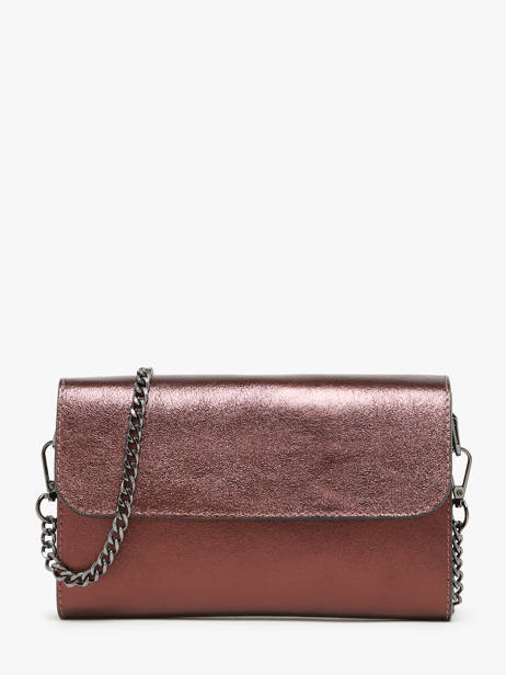 Cross Body Tas Nine Leder Milano Bruin nine NI23064N