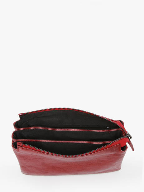 Cross Body Tas Nine Milano Rood nine NI23116 ander zicht 3