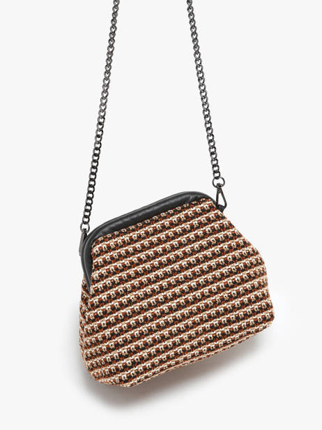 Cross Body Tas Davrina Milano Bruin davrina DA24061 ander zicht 2