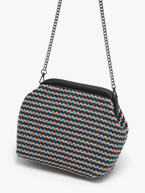 Cross Body Tas Davrina Milano Blauw davrina DA24062 ander zicht 2