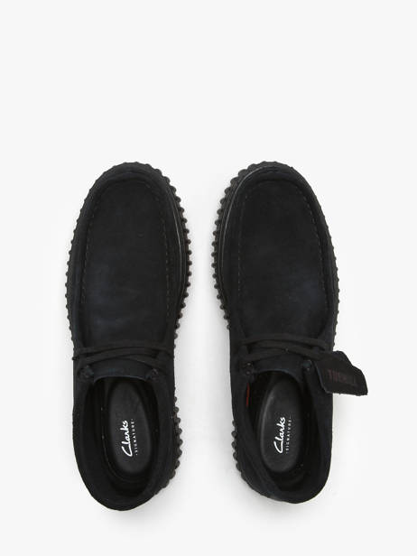 Derby Veterschoenen Torhill Hi Uit Leder Clarks Zwart men 26173664 ander zicht 3