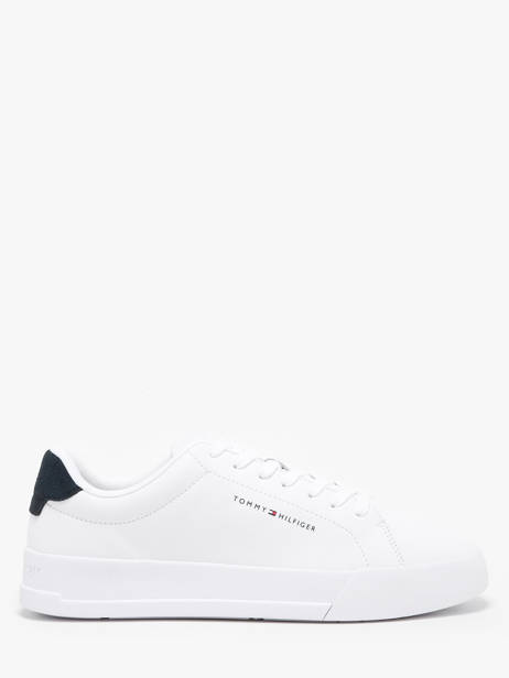Sneakers Uit Leder Tommy hilfiger Wit men 52970LE