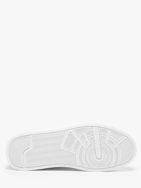 Sneakers Uit Leder Tommy hilfiger Wit men 52970LE ander zicht 4