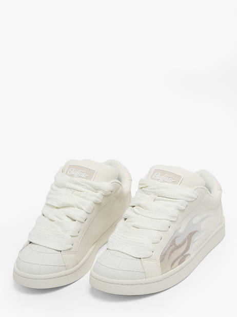 Sneakers Binary Buffalo Wit women 1636120 ander zicht 2