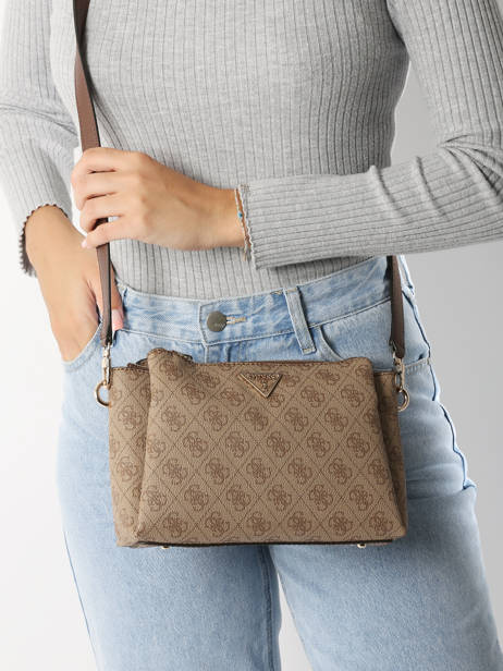 Cross Body Tas Noelle Guess Bruin noelle BG787912 ander zicht 1
