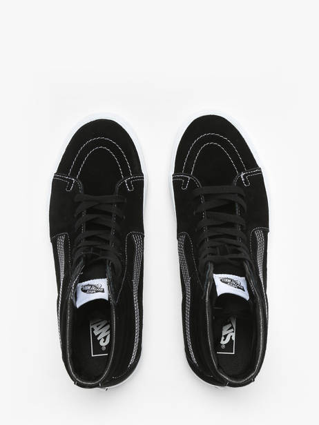 Sneakers Sk8-hi Uit Leder Vans Zwart unisex CMXBM81 ander zicht 3