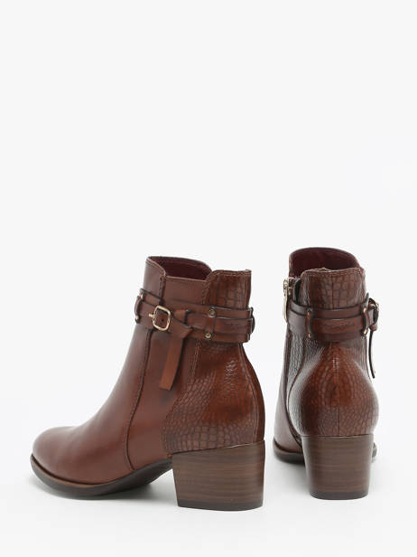 Enkellaarsjes Uit Leder Tamaris Bruin women 43 ander zicht 3
