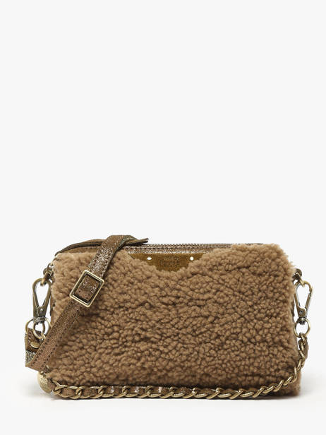 Cross Body Tas Vintage Leder Mila louise Veelkleurig vintage 23673XST