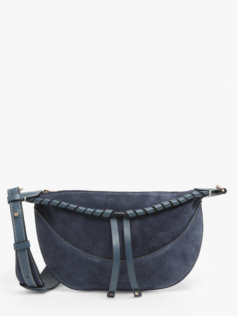 Heuptasje Lou Leder En Suède Vanessa bruno Blauw lou 39V40903
