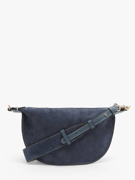 Heuptasje Lou Leder En Suède Vanessa bruno Blauw lou 39V40903 ander zicht 4