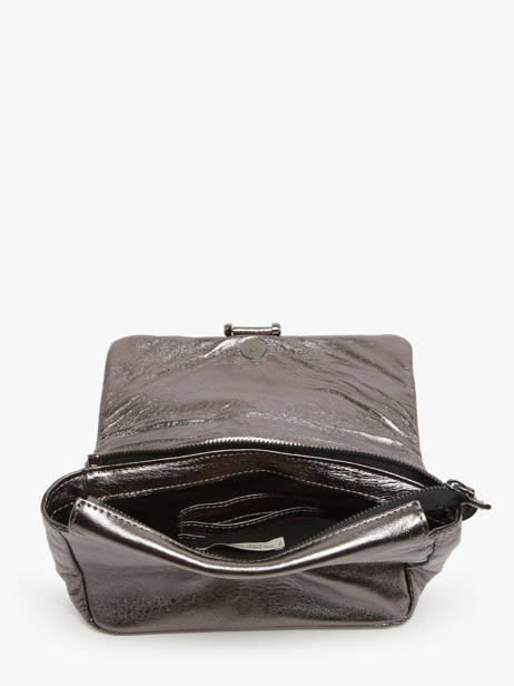 Cross Body Tas Leather Leder Biba Zilver leather ELI1L ander zicht 3