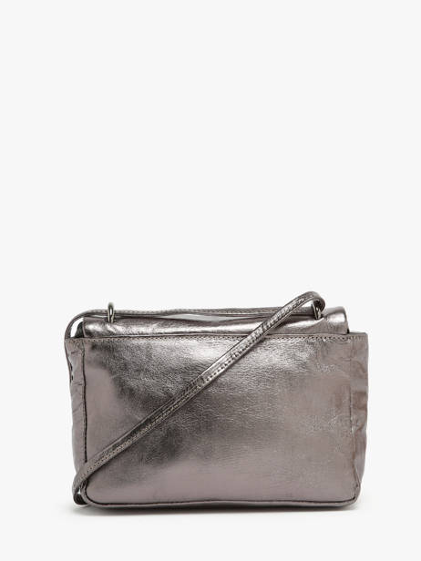 Cross Body Tas Leather Leder Biba Zilver leather ELI1L ander zicht 4