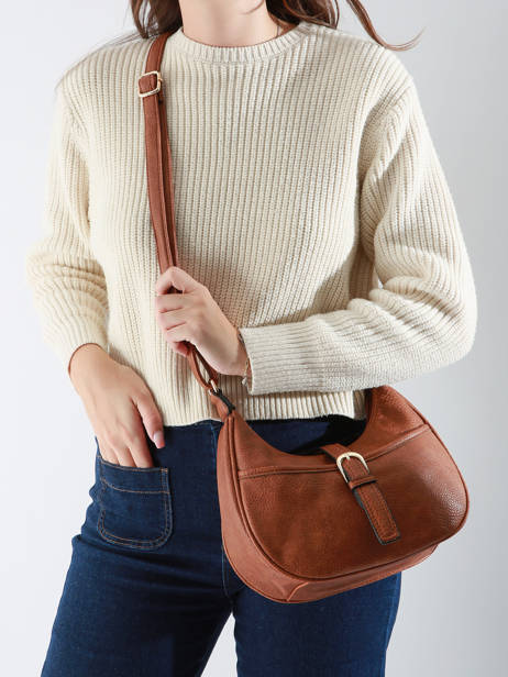 Cross Body Tas Belt Miniprix Bruin belt MD5602 ander zicht 1