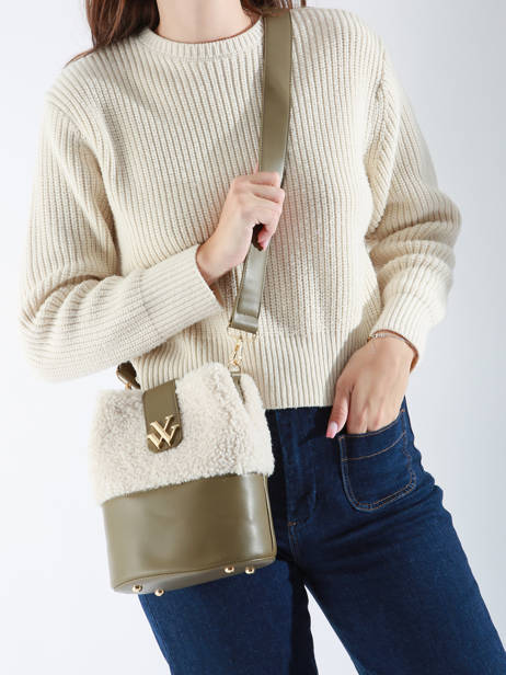 Cross Body Tas Winter Vanessa wu Groen winter MA0111 ander zicht 1