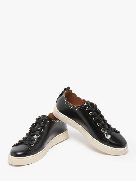 Sneakers Julie Clous Uit Leder Maison toufet Zwart women 22231AU ander zicht 2