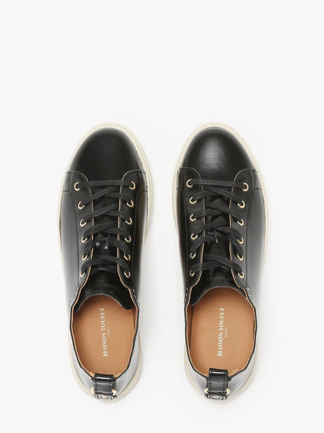 Sneakers Julie Clous Uit Leder Maison toufet Zwart women 22231AU ander zicht 4