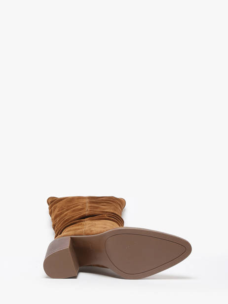 Laarzen Met Hak Camden Uit Leder Alpe Bruin women 52191101 ander zicht 5