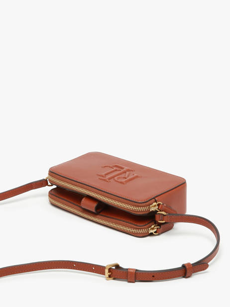 Cross Body Tas Anstey Leder Lauren ralph lauren Bruin anstey 32951475 ander zicht 2
