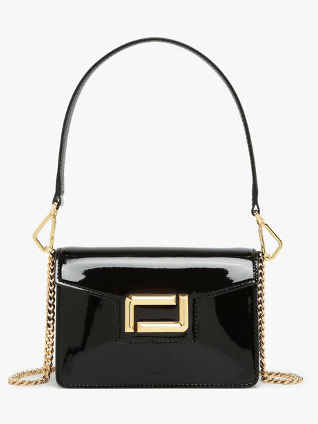 Cross Body Tas Angele Leder Lancel Zwart angele A13155