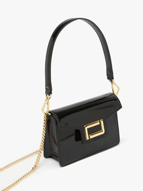 Cross Body Tas Angele Leder Lancel Zwart angele A13155 ander zicht 2