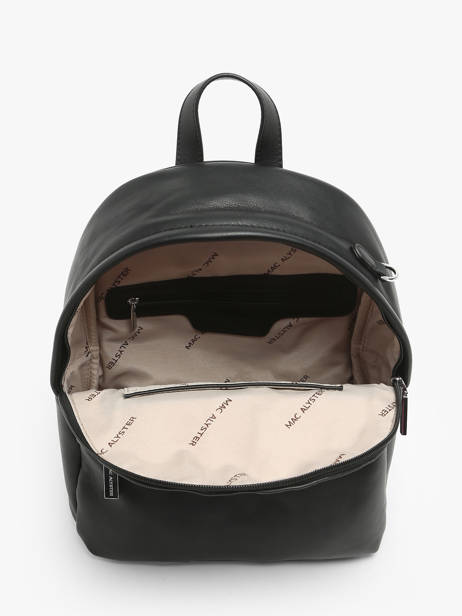 Rugzak Mac alyster Zwart milan 341 ander zicht 2