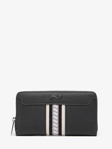 Portefeuille Signature Leder Nathan baume Zwart signature 280277N