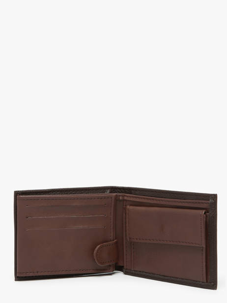Portefeuille Met Portemonnee Leder Miniprix Bruin essentiel 8875 ander zicht 1