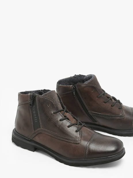 Enkellaarzen Vittore Uit Leder Bugatti Bruin men 321AOU3L ander zicht 1