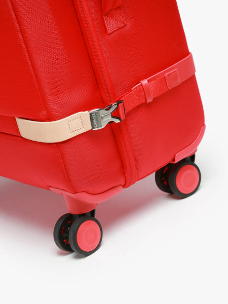 Soepele Reiskoffer Neo Partance Lancel Rood neo partance A12972 ander zicht 2